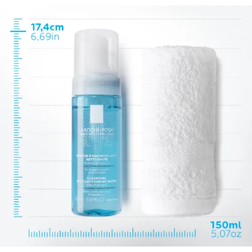 لاروش بوزيه منظف مائي رغوي | ١٥٠ مل لاروش بوزيه منظف مائي رغوي | ١٥٠ مل